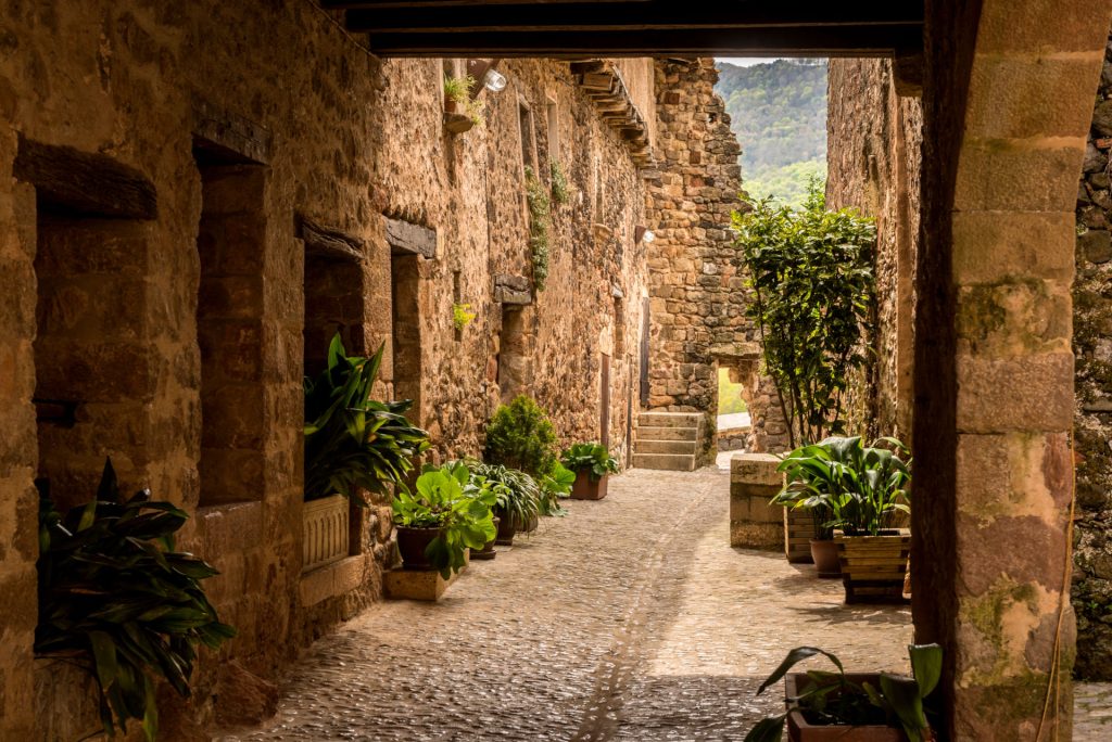 Laberint medieval de Santa Pau
